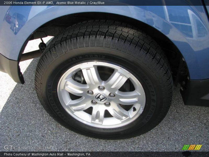 Atomic Blue Metallic / Gray/Blue 2006 Honda Element EX-P AWD