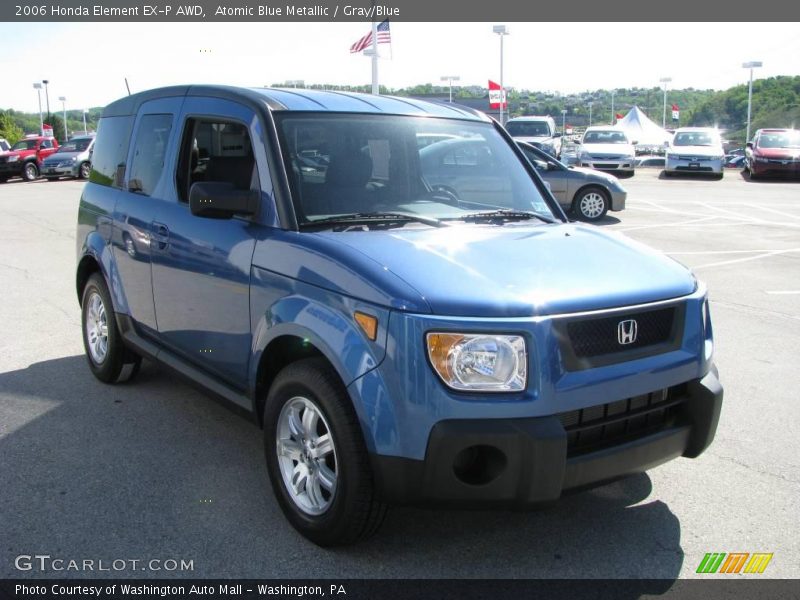 Atomic Blue Metallic / Gray/Blue 2006 Honda Element EX-P AWD