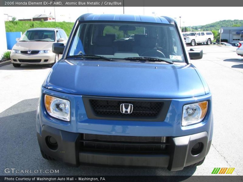 Atomic Blue Metallic / Gray/Blue 2006 Honda Element EX-P AWD