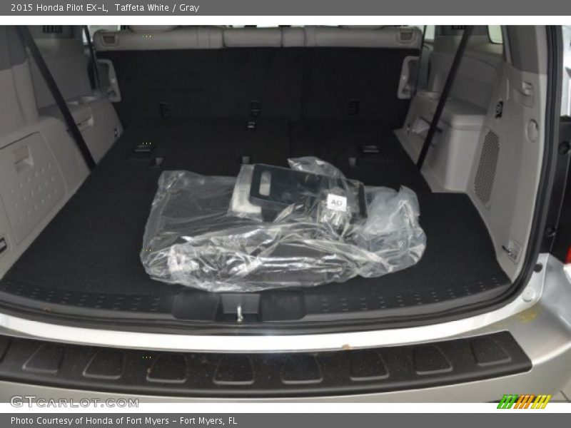 Taffeta White / Gray 2015 Honda Pilot EX-L