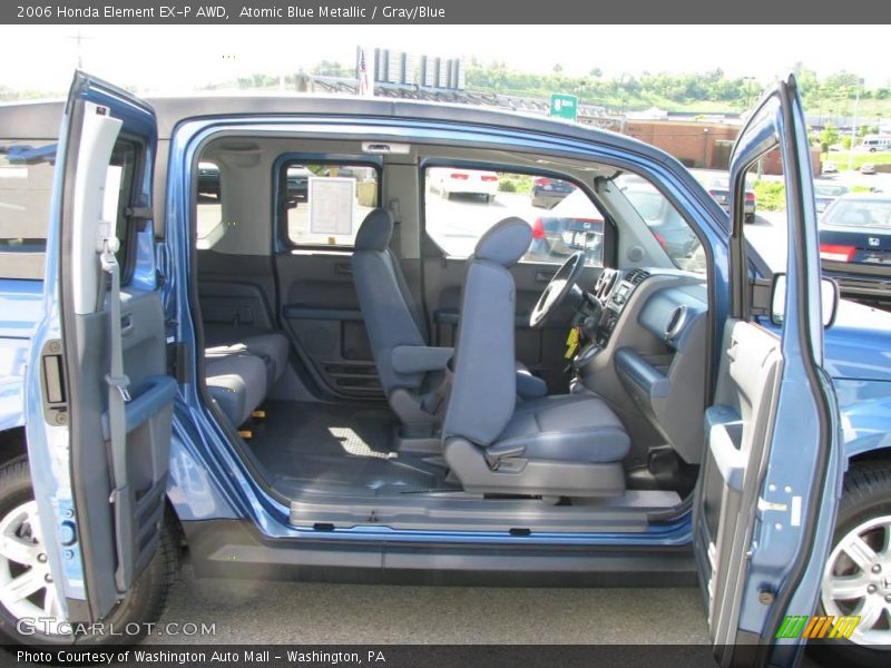 Atomic Blue Metallic / Gray/Blue 2006 Honda Element EX-P AWD