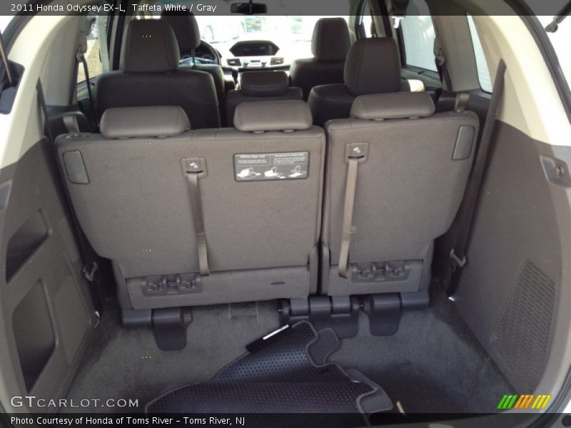 Taffeta White / Gray 2011 Honda Odyssey EX-L