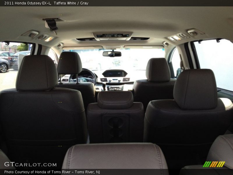 Taffeta White / Gray 2011 Honda Odyssey EX-L