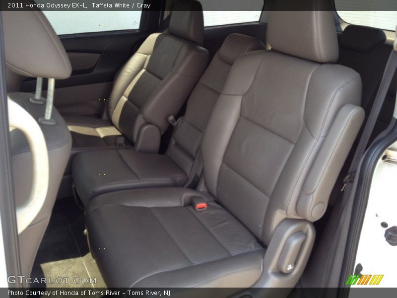 Taffeta White / Gray 2011 Honda Odyssey EX-L