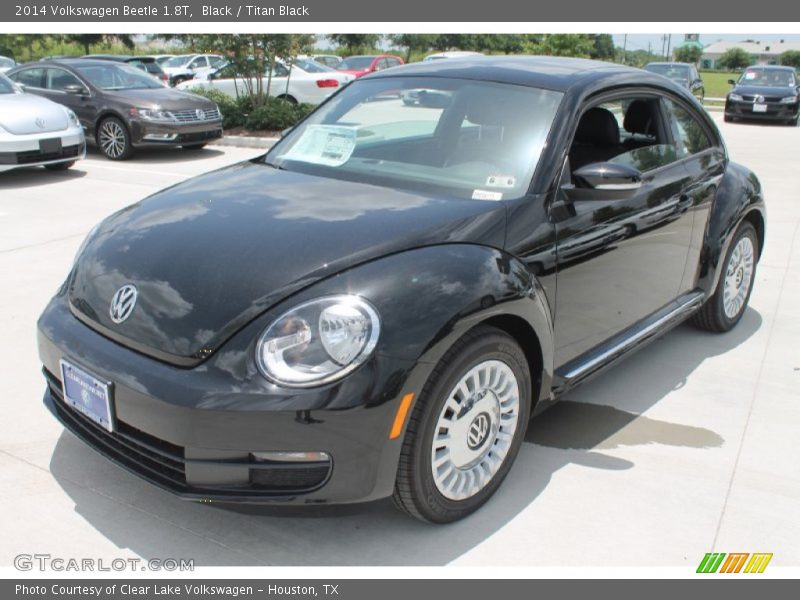 Black / Titan Black 2014 Volkswagen Beetle 1.8T