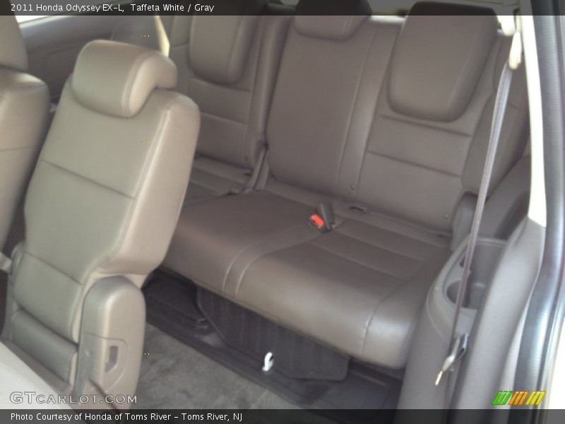 Taffeta White / Gray 2011 Honda Odyssey EX-L