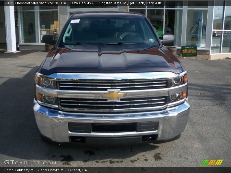 Tungsten Metallic / Jet Black/Dark Ash 2015 Chevrolet Silverado 2500HD WT Crew Cab 4x4