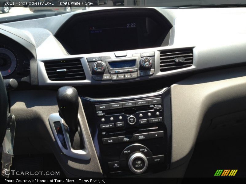 Taffeta White / Gray 2011 Honda Odyssey EX-L