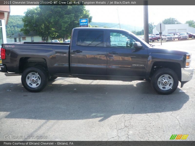 Tungsten Metallic / Jet Black/Dark Ash 2015 Chevrolet Silverado 2500HD WT Crew Cab 4x4