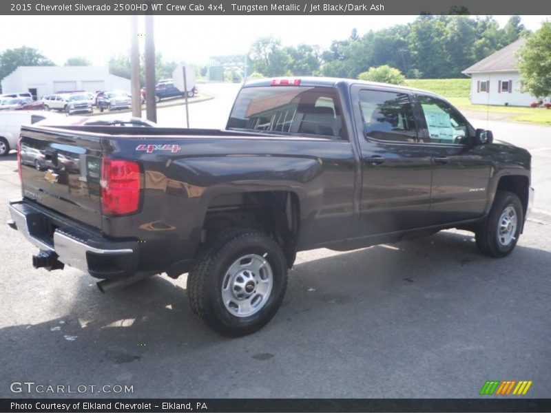 Tungsten Metallic / Jet Black/Dark Ash 2015 Chevrolet Silverado 2500HD WT Crew Cab 4x4