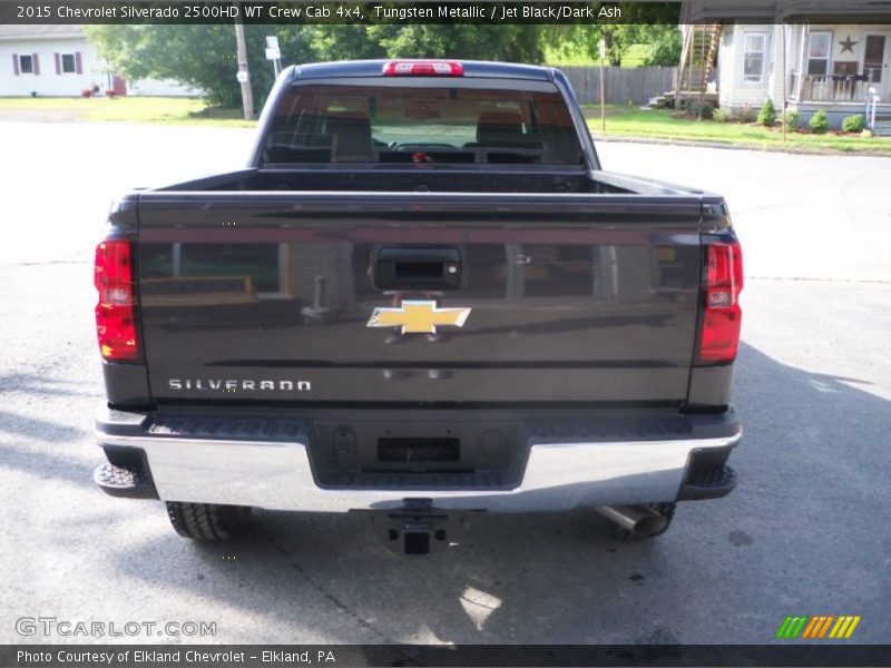 Tungsten Metallic / Jet Black/Dark Ash 2015 Chevrolet Silverado 2500HD WT Crew Cab 4x4