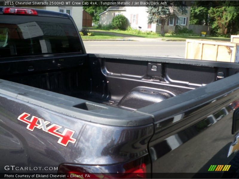 Tungsten Metallic / Jet Black/Dark Ash 2015 Chevrolet Silverado 2500HD WT Crew Cab 4x4