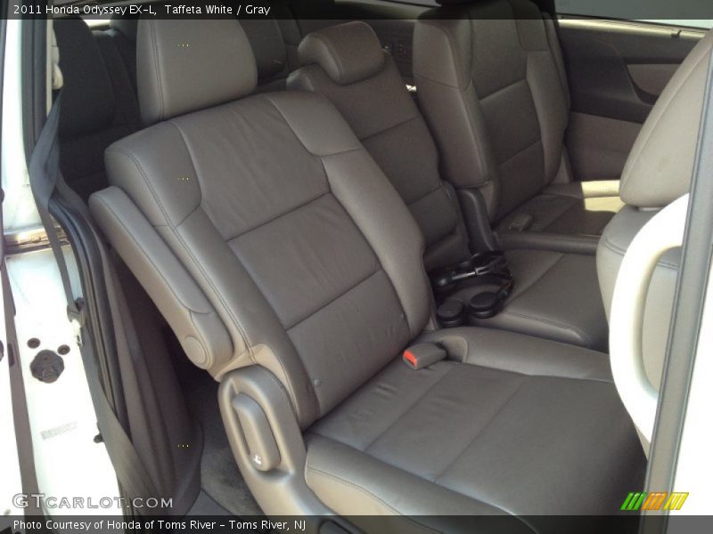 Taffeta White / Gray 2011 Honda Odyssey EX-L