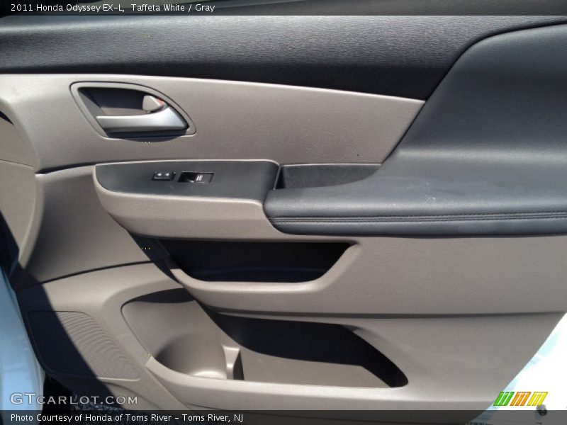 Taffeta White / Gray 2011 Honda Odyssey EX-L