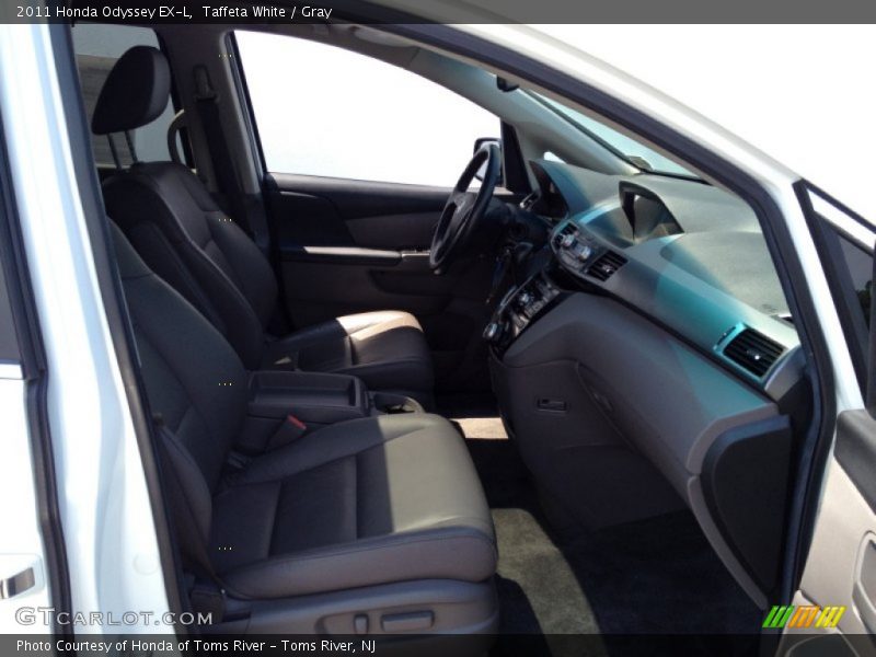 Taffeta White / Gray 2011 Honda Odyssey EX-L