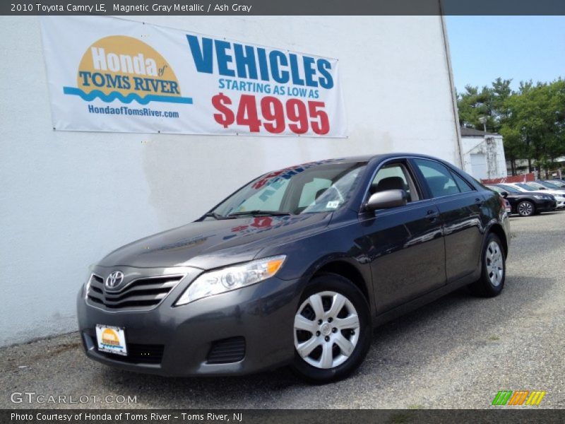 Magnetic Gray Metallic / Ash Gray 2010 Toyota Camry LE