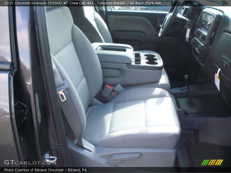 Tungsten Metallic / Jet Black/Dark Ash 2015 Chevrolet Silverado 2500HD WT Crew Cab 4x4