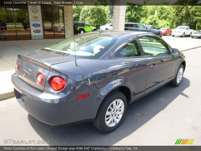 Slate Metallic / Gray 2009 Chevrolet Cobalt LS Coupe