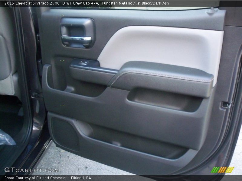 Tungsten Metallic / Jet Black/Dark Ash 2015 Chevrolet Silverado 2500HD WT Crew Cab 4x4