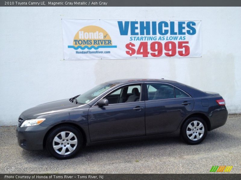 Magnetic Gray Metallic / Ash Gray 2010 Toyota Camry LE