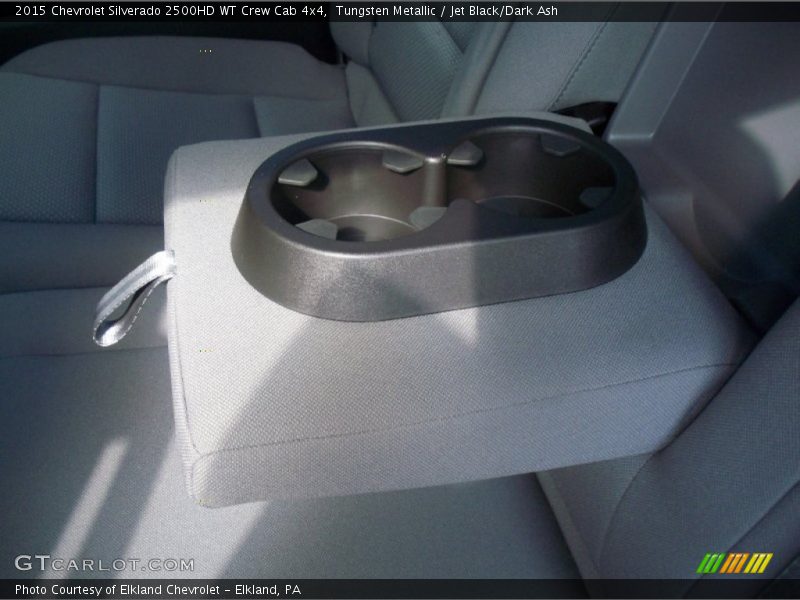 Tungsten Metallic / Jet Black/Dark Ash 2015 Chevrolet Silverado 2500HD WT Crew Cab 4x4