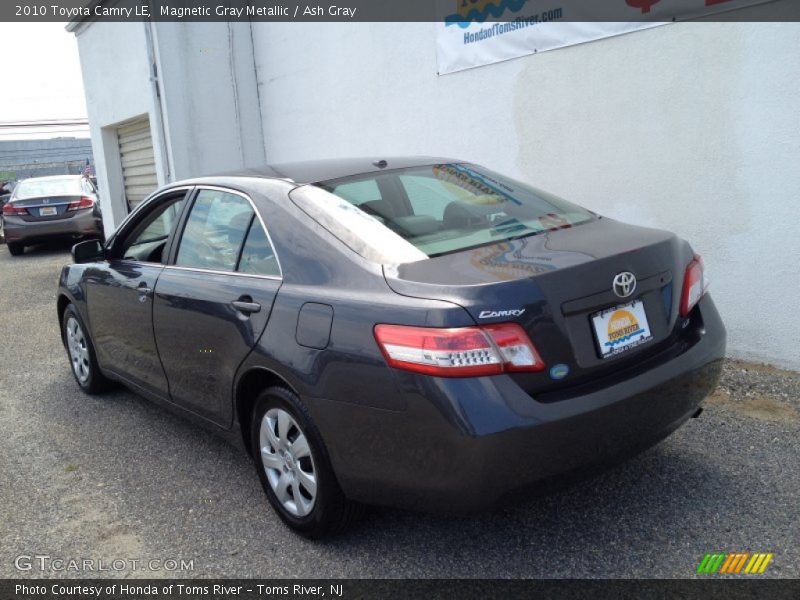Magnetic Gray Metallic / Ash Gray 2010 Toyota Camry LE
