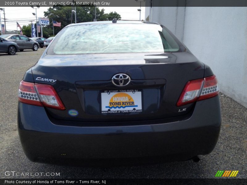 Magnetic Gray Metallic / Ash Gray 2010 Toyota Camry LE