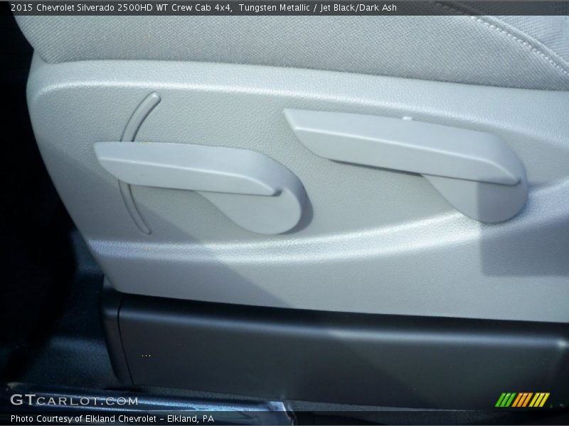 Tungsten Metallic / Jet Black/Dark Ash 2015 Chevrolet Silverado 2500HD WT Crew Cab 4x4