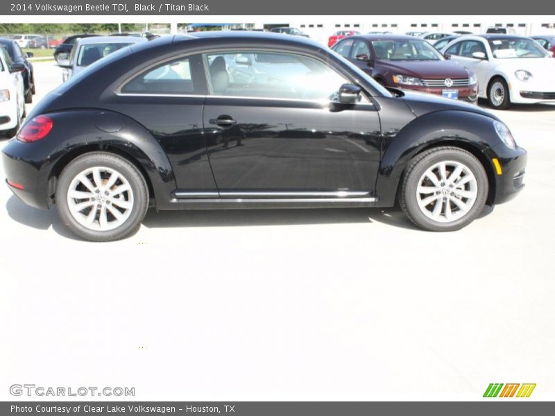 Black / Titan Black 2014 Volkswagen Beetle TDI