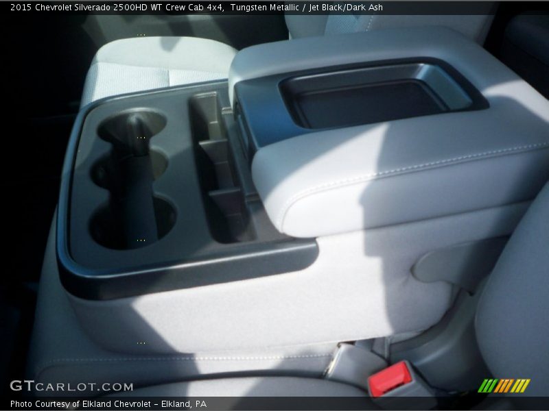 Tungsten Metallic / Jet Black/Dark Ash 2015 Chevrolet Silverado 2500HD WT Crew Cab 4x4