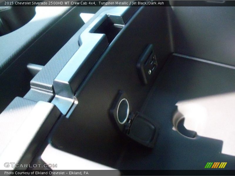 Tungsten Metallic / Jet Black/Dark Ash 2015 Chevrolet Silverado 2500HD WT Crew Cab 4x4