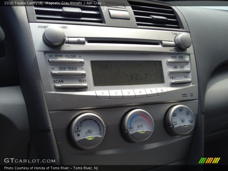 Magnetic Gray Metallic / Ash Gray 2010 Toyota Camry LE