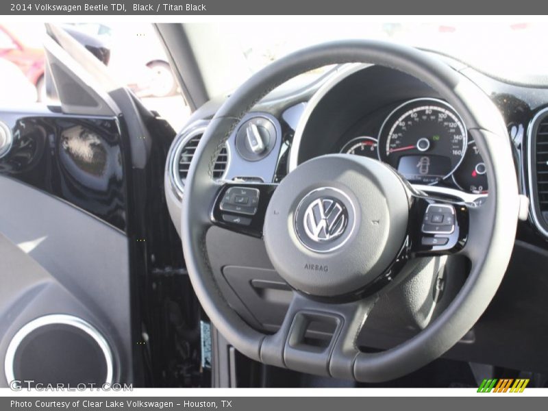 Black / Titan Black 2014 Volkswagen Beetle TDI