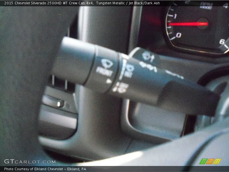 Tungsten Metallic / Jet Black/Dark Ash 2015 Chevrolet Silverado 2500HD WT Crew Cab 4x4