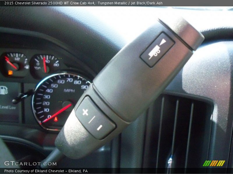 Tungsten Metallic / Jet Black/Dark Ash 2015 Chevrolet Silverado 2500HD WT Crew Cab 4x4
