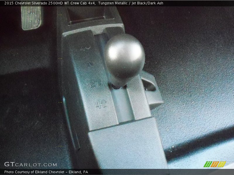 Tungsten Metallic / Jet Black/Dark Ash 2015 Chevrolet Silverado 2500HD WT Crew Cab 4x4