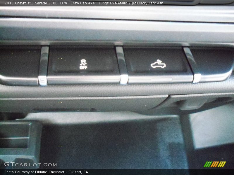 Tungsten Metallic / Jet Black/Dark Ash 2015 Chevrolet Silverado 2500HD WT Crew Cab 4x4