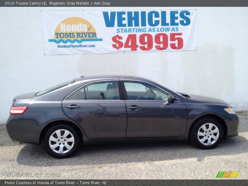Magnetic Gray Metallic / Ash Gray 2010 Toyota Camry LE