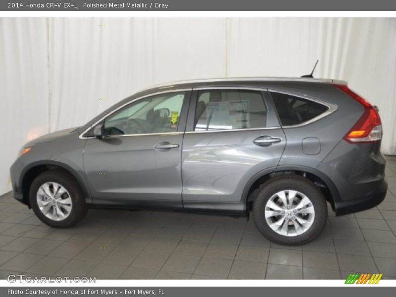 Polished Metal Metallic / Gray 2014 Honda CR-V EX-L