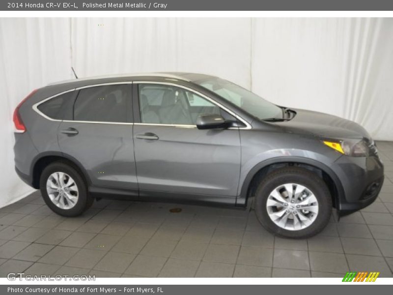 Polished Metal Metallic / Gray 2014 Honda CR-V EX-L