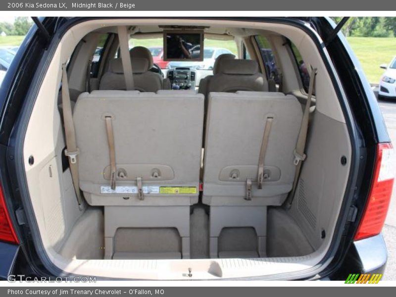 Midnight Black / Beige 2006 Kia Sedona LX