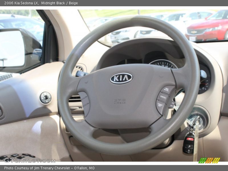 Midnight Black / Beige 2006 Kia Sedona LX