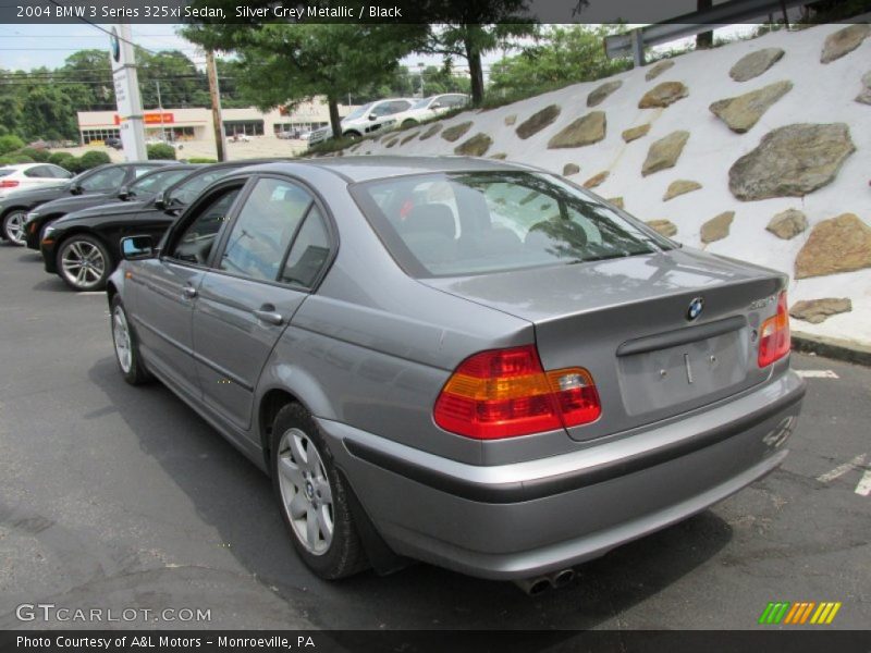 Silver Grey Metallic / Black 2004 BMW 3 Series 325xi Sedan