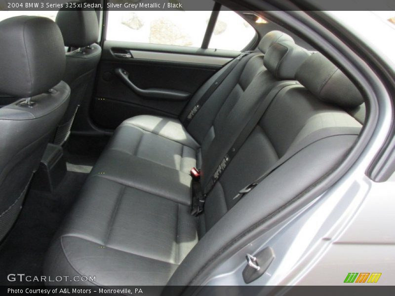 Silver Grey Metallic / Black 2004 BMW 3 Series 325xi Sedan
