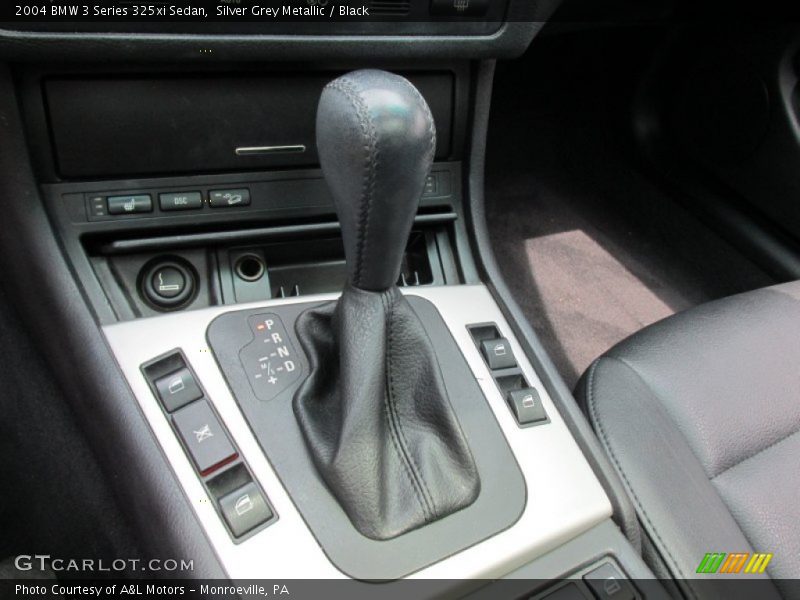 Silver Grey Metallic / Black 2004 BMW 3 Series 325xi Sedan