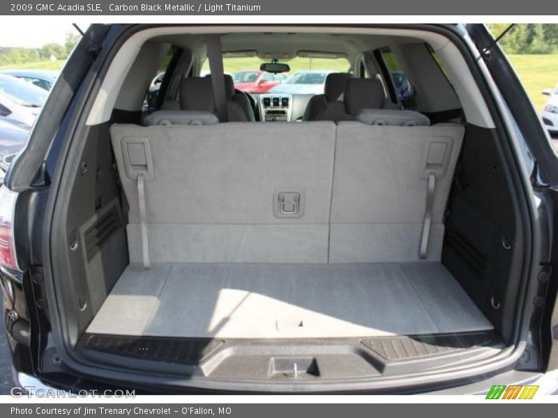 Carbon Black Metallic / Light Titanium 2009 GMC Acadia SLE