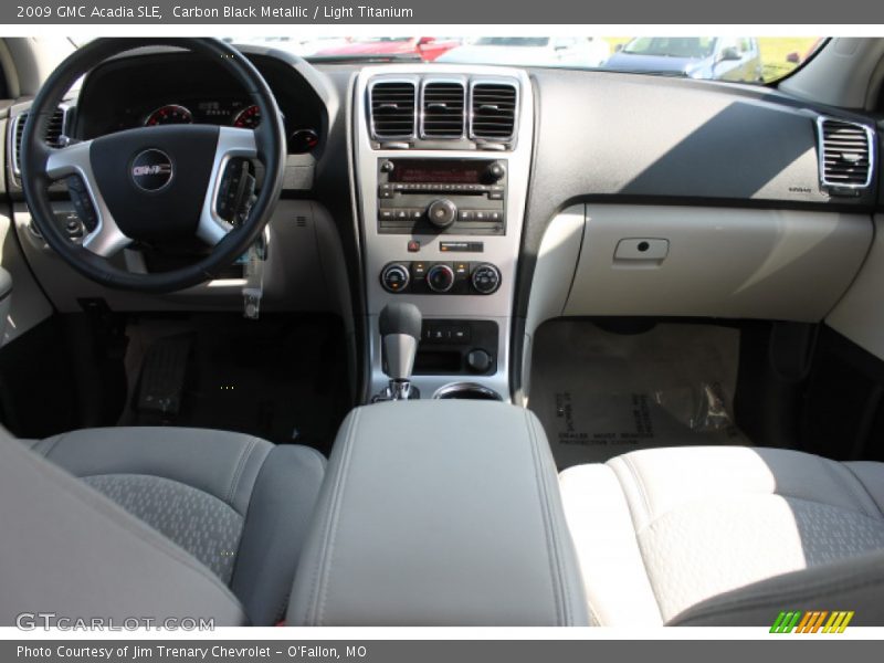 Carbon Black Metallic / Light Titanium 2009 GMC Acadia SLE