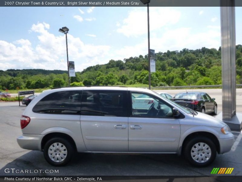 Bright Silver Metallic / Medium Slate Gray 2007 Chrysler Town & Country LX