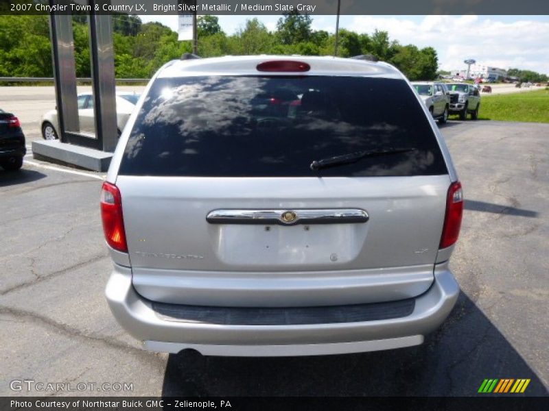 Bright Silver Metallic / Medium Slate Gray 2007 Chrysler Town & Country LX