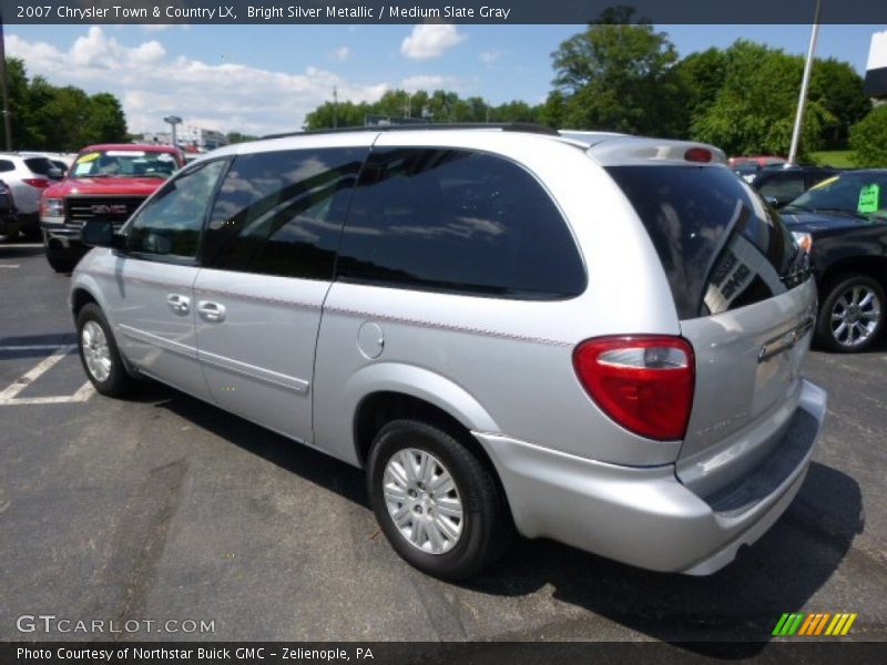 Bright Silver Metallic / Medium Slate Gray 2007 Chrysler Town & Country LX